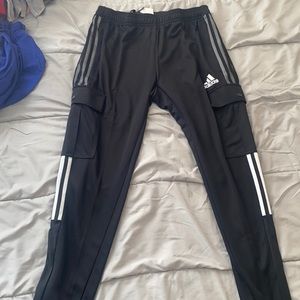 Men’s adidas tapered leg regular fit football joggers